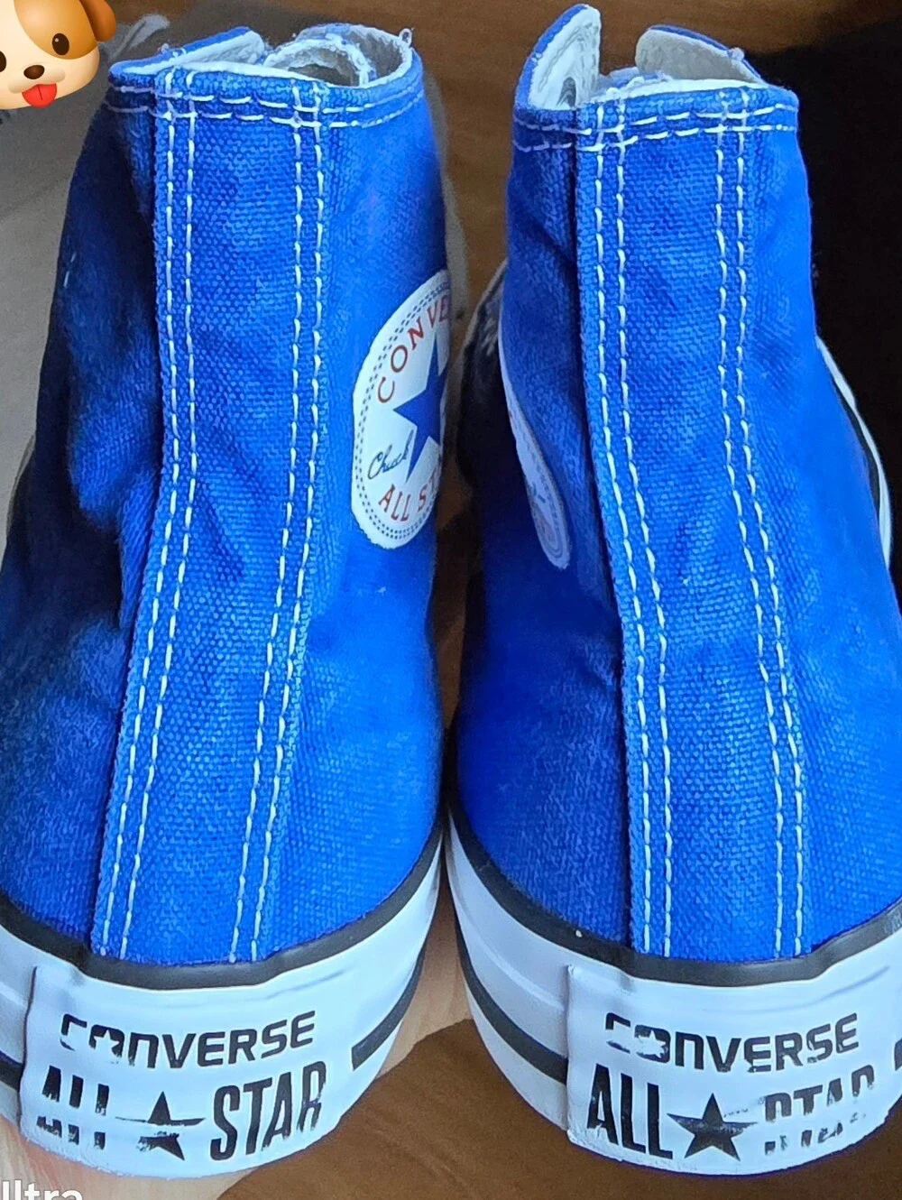 Sz 4 Men's/6 Women's CONVERSE CTAS HI 'Snorkle Blue' Casual Shoes